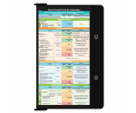 WhiteCoat Clipboard® - Black Ovarian/Adnexal Sonography Edition